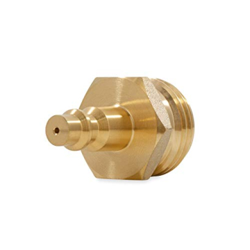 Camco Blow Out Plug with Brass Quick Connect - Protect Your RV Plumbing!