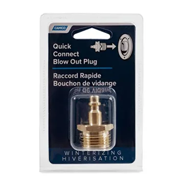 Camco Brass Blow Out Plug for RV Winterization