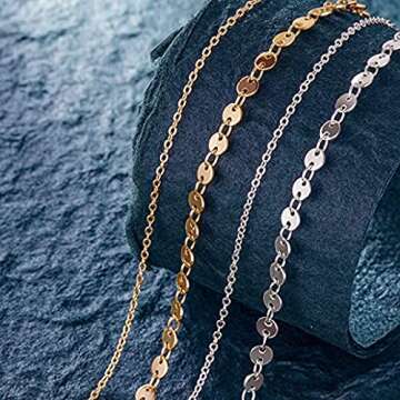 JFORYOU Toe Ring and Anklet Set For Women Open Adjustable Toe Rings Layered Bracelets Anklets Flower Arrow Leaf Band Ring Anklet Beach Foot Jewelry 9 Pcs Sliver