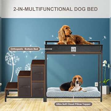 CBBPET Orthopedic Dog Bed for Ultimate Pet Comfort