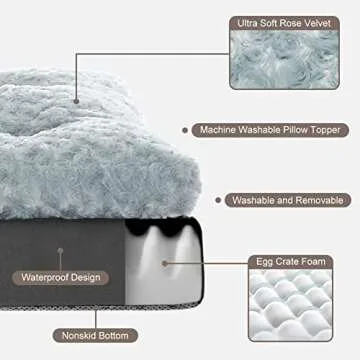 CBBPET Orthopedic Dog Bed for Ultimate Pet Comfort