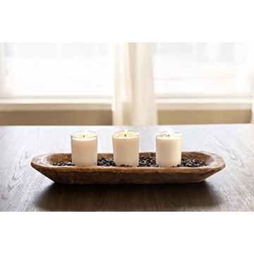 Spanish Oak Rustic Dough Bowl Handmade Home Decor