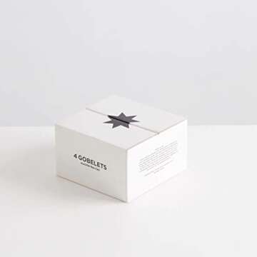 Maison Balzac Summer Goblets Set of 4 - Elegant Colors