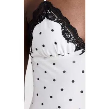 NIA Jasmine Dress - Elegant Lightweight Polka-Dot Dress