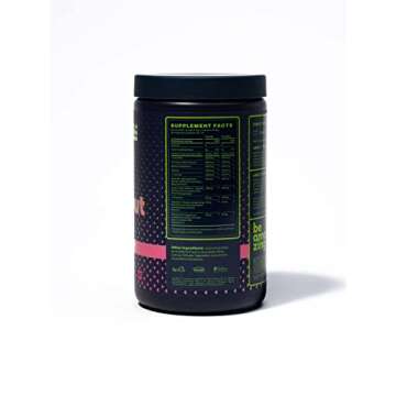 Be Amazing Vegan Stim Free Pre-Workout Powder | Energy Booster Powdered Drink with No Caffeine, No Crash, No Jitters | Gluten-Free Supplement with Adaptogens | Watermelon Candy, 30 Scoops