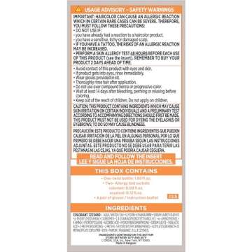 Men's Easy Mess Free Dark Brown Permanent Hair Color