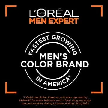 Men's Easy Mess Free Dark Brown Permanent Hair Color