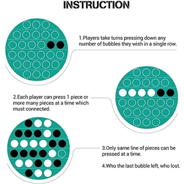 ZNNCO Tie-dye Push Pop Bubble Toy for Stress Relief