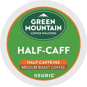 Green Mountain Half Caff K-Cup Pods - 72 Count