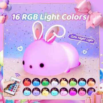 One Fire Night Light - 16 Colors & Remote Control