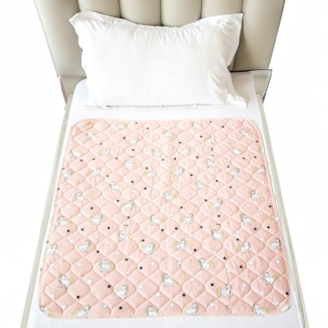 Lynmark® Potty Training Waterproof Bed Pad-For Night Time Bed Protector Excellent for Toilet Traini...