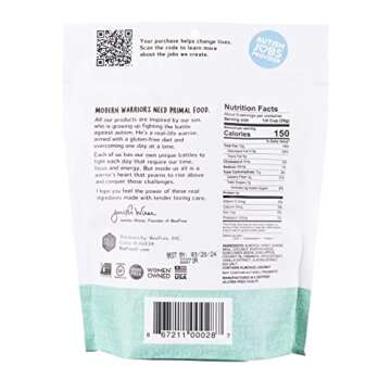 BeeFree Warrior Mix Gluten Free Granola - Soft Chunky Granola Bites | Paleo Granola, Low Carb, Grain...