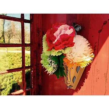 Renegade Made | Random Acts of Flowers KIT | Paper Art for Kids. Fun and Creative Flower Crafts for Kids. DIY Arts and Crafts for Spreading Kindness!