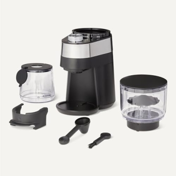 Amazon Basics Burr Coffee Grinder - 30 Settings, 6.5-Ounce Hopper