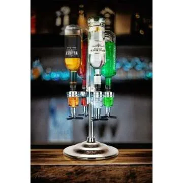 LED Rotating Liquor Dispenser - Final Touch