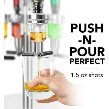LED Rotating Liquor Dispenser - Final Touch