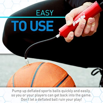 Franklin Sports Ball Pump Kit for All Sports - Compact and Portable