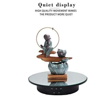 JAYEGT 360° Motorized Display Stand for Photography & Jewelry