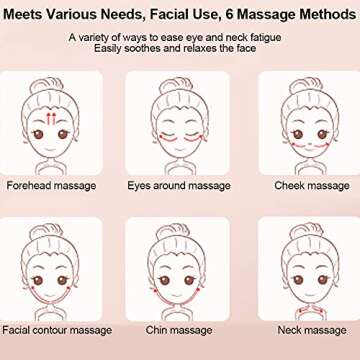 1pc Rose Quartz Crystal Double-Head Beauty Roller Face Neck Massage Tool with Gift Package