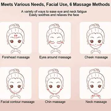 1pc Rose Quartz Crystal Double-Head Beauty Roller Face Neck Massage Tool with Gift Package