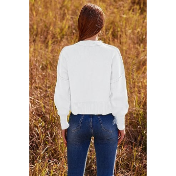 Shop PRETTYGARDEN Fall Cropped Sweater for Women