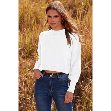 Shop PRETTYGARDEN Fall Cropped Sweater for Women