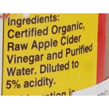 Bragg Organic Unfiltered Apple Cider Vinegar, Raw, 16 Ounce - 1 Pack
