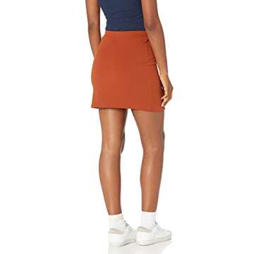 Wild Meadow Women's Side Slit-Hem Mini Skirt