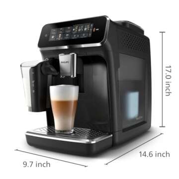 Philips 3300 Espresso Machine with LatteGo System