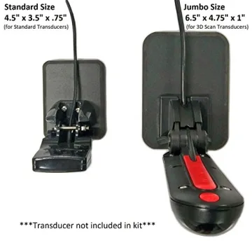 Black Stern Pad for Secure Transducer Mounting Kit