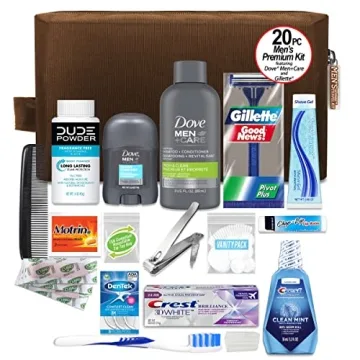 Convenience Kits International Men’s Premium 20-Piece Travel Set