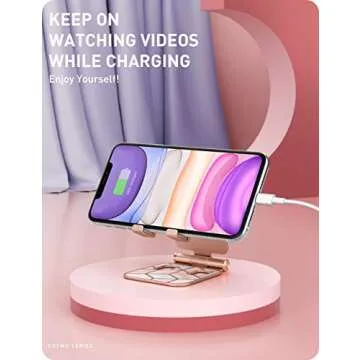 Elegant i-Blason Cell Phone Stand - Portable & Foldable