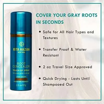 Rita Hazan Root Concealer - Instant Root Touch Up Spray