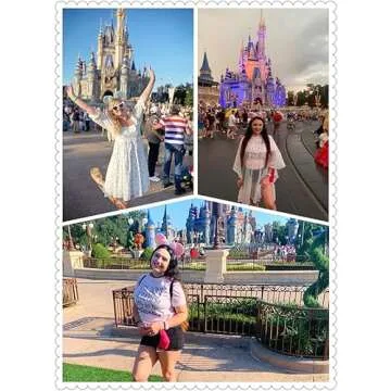 Unisex Mouse Ears Headbands with Sparkling Sequins