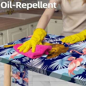 memkiya Picnic Table Cover with Waterproof Bench Covers