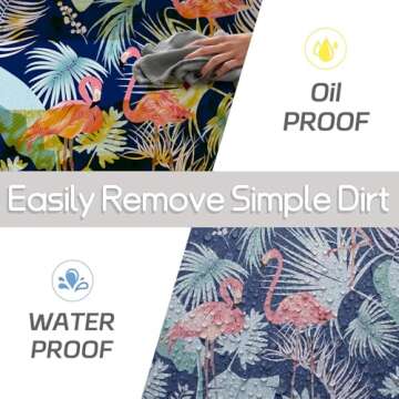 memkiya Picnic Table Cover with Waterproof Bench Covers