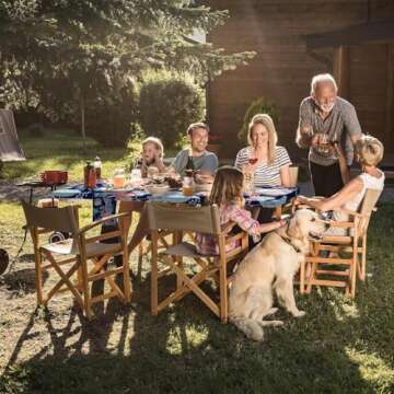 memkiya Picnic Table Cover with Waterproof Bench Covers