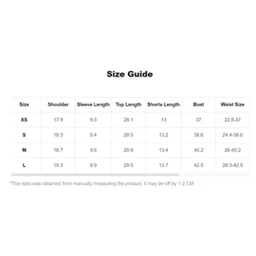 MakeMeChic Women's Casual 2-Piece Blouse and Short Set