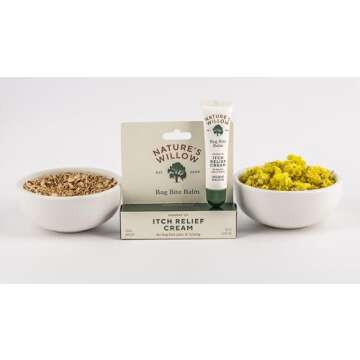 Nature’s Willow Bug Bite Balm, Natural Insect Bite Pain & Itch Relief, 0.5 oz.