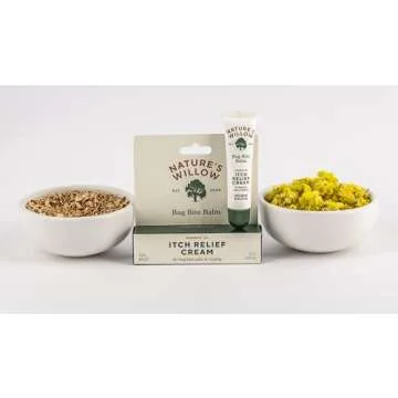 Nature’s Willow Bug Bite Balm, Natural Insect Bite Pain & Itch Relief, 0.5 oz.