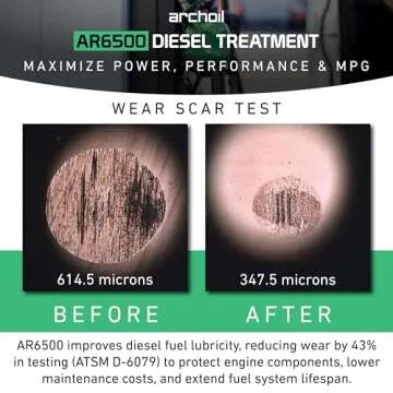 Archoil AR6500 Diesel Treatment (40.6 oz) - Treats 400 Gallons - Additive for All Diesel Vehicles