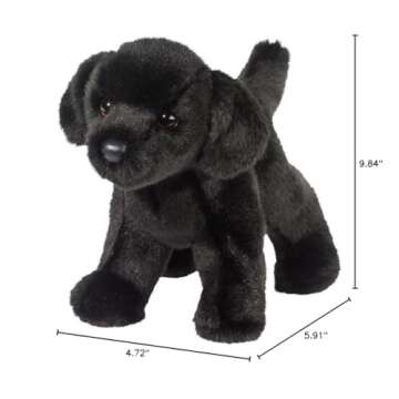 Douglas Bear Black Lab Dog Plush Stuffed Animal