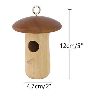 Handcrafted Wooden Hummingbird Houses for Garden Gifts