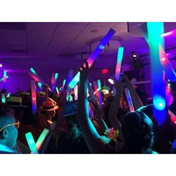 LED Foam Sticks for Vibrant Party Celebrations