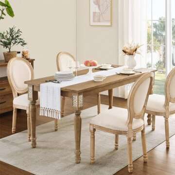 ZeeMart Boho Table Runner - Elegant Home Decor for All