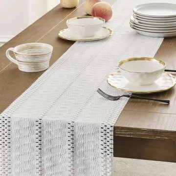 ZeeMart Boho Table Runner - Elegant Home Decor for All