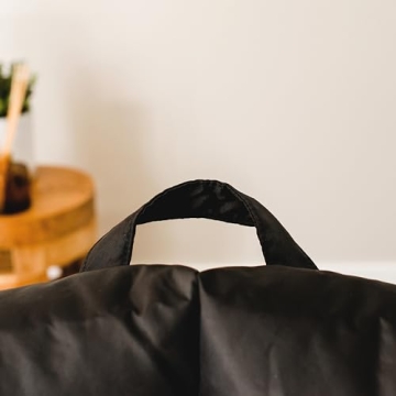 Big Joe Milano Beanbag Chair for All Ages in Black Smartmax