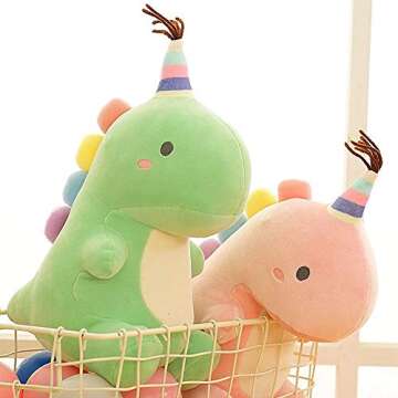 APORAKE Dinosaur Plush Toys for Kids and Adults