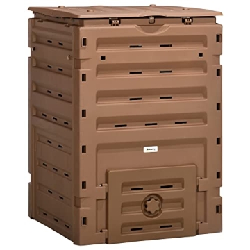 Outsunny Garden Compost Bin, 120 Gallon - Efficient Backyard Composting