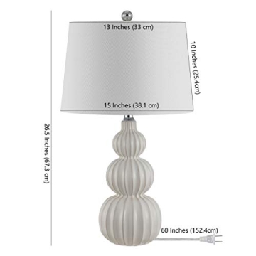 Elegant Safavieh Corina White Table Lamp for Any Decor